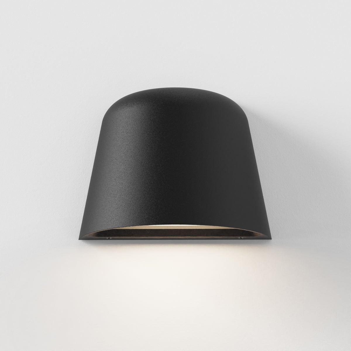 Nomad 115 Exterior LED Wall Light in Textured Black