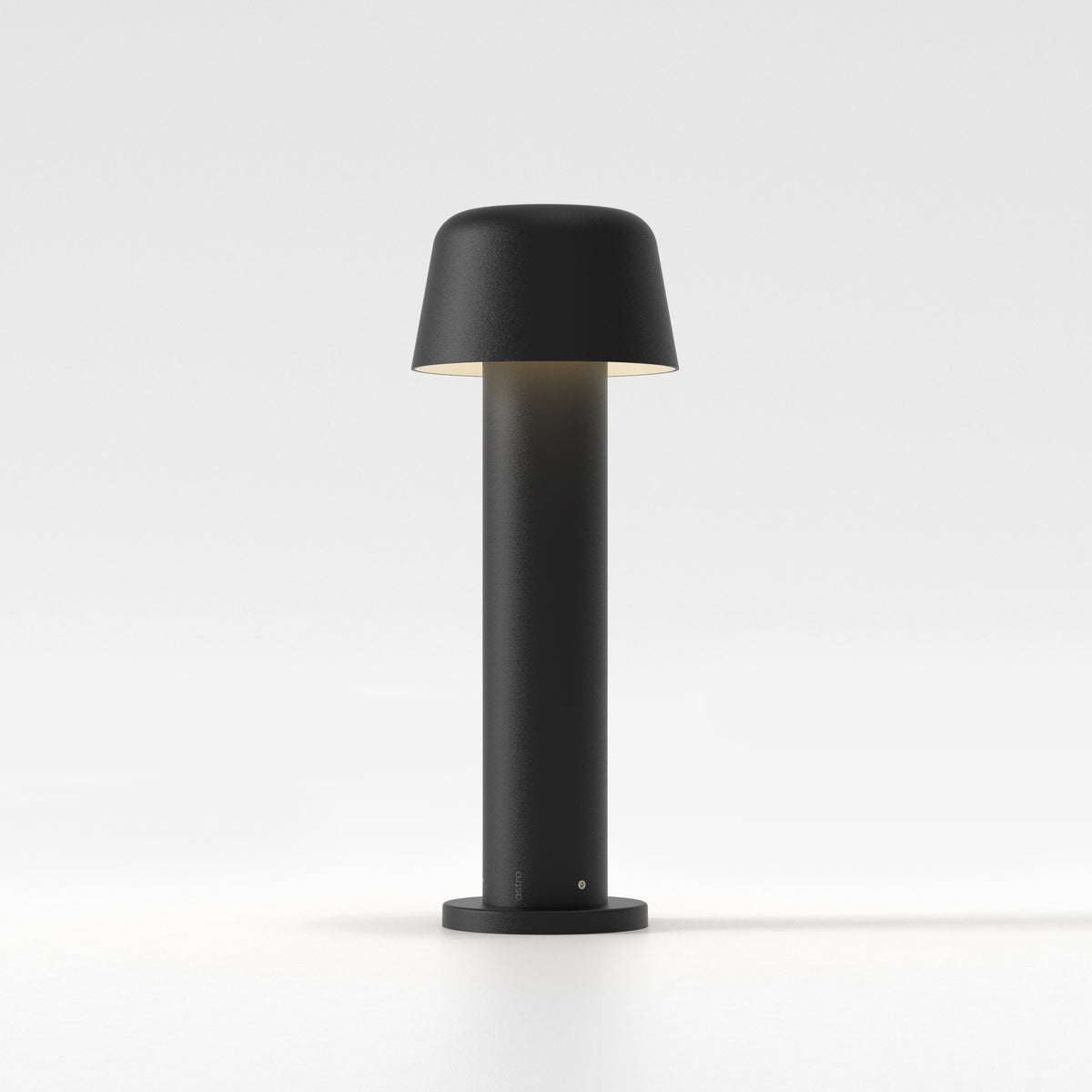 Nomad 400 Exterior LED Bollard in Textured Black