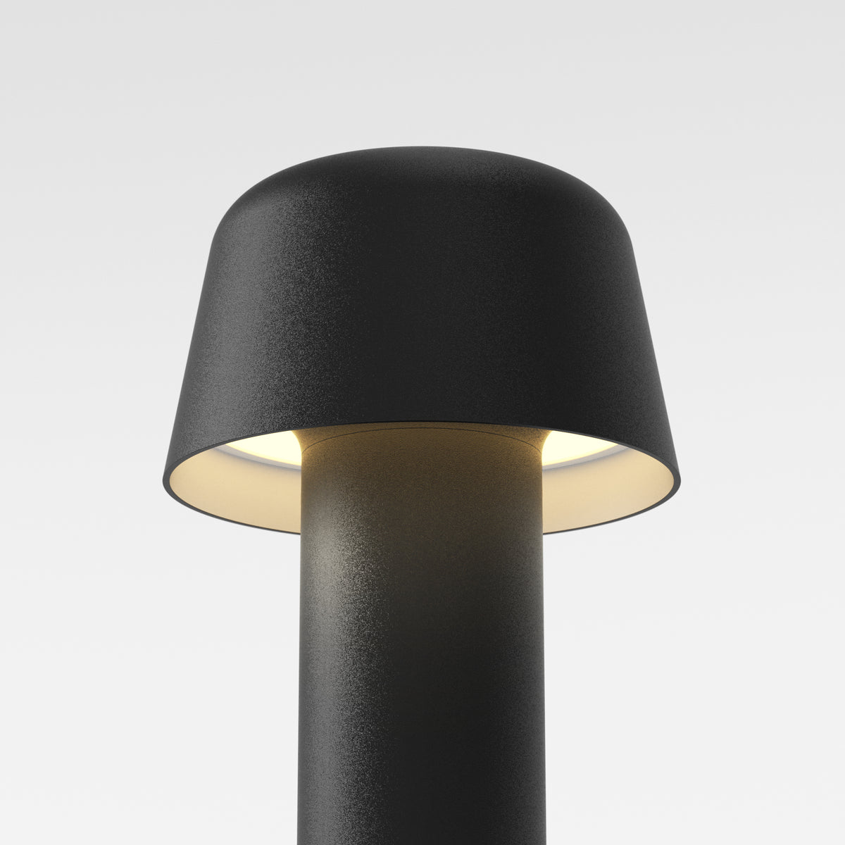 Nomad 400 Exterior LED Bollard in Textured Black