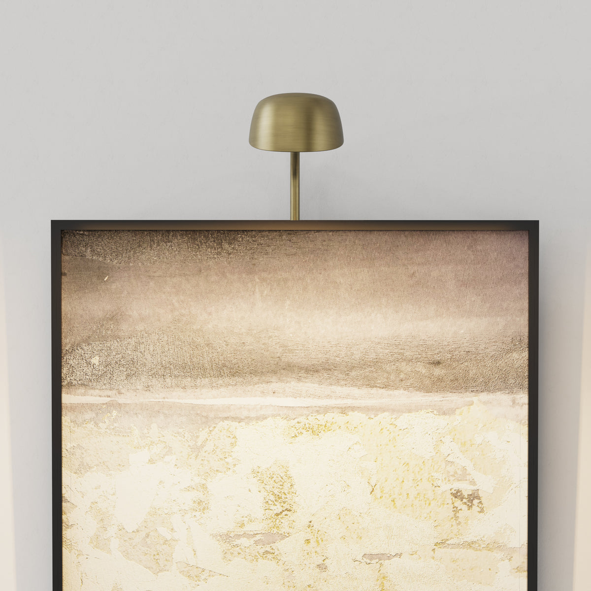 Monet 250 LED Picture Light in Matt Brushed Brass