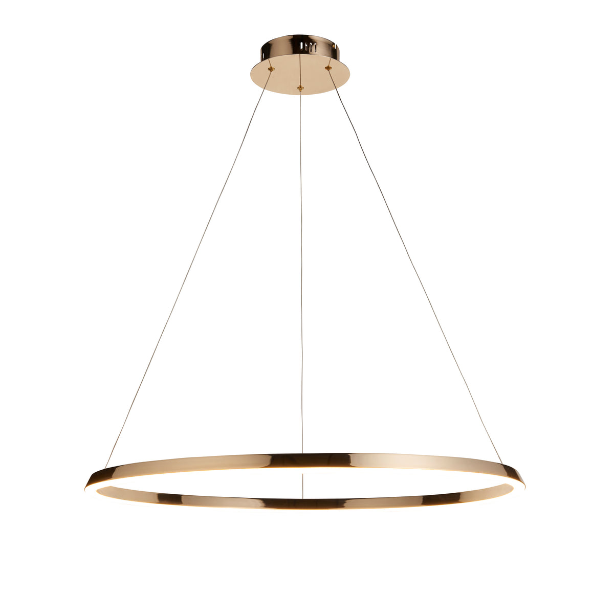 Staten LED Pendant in French Gold