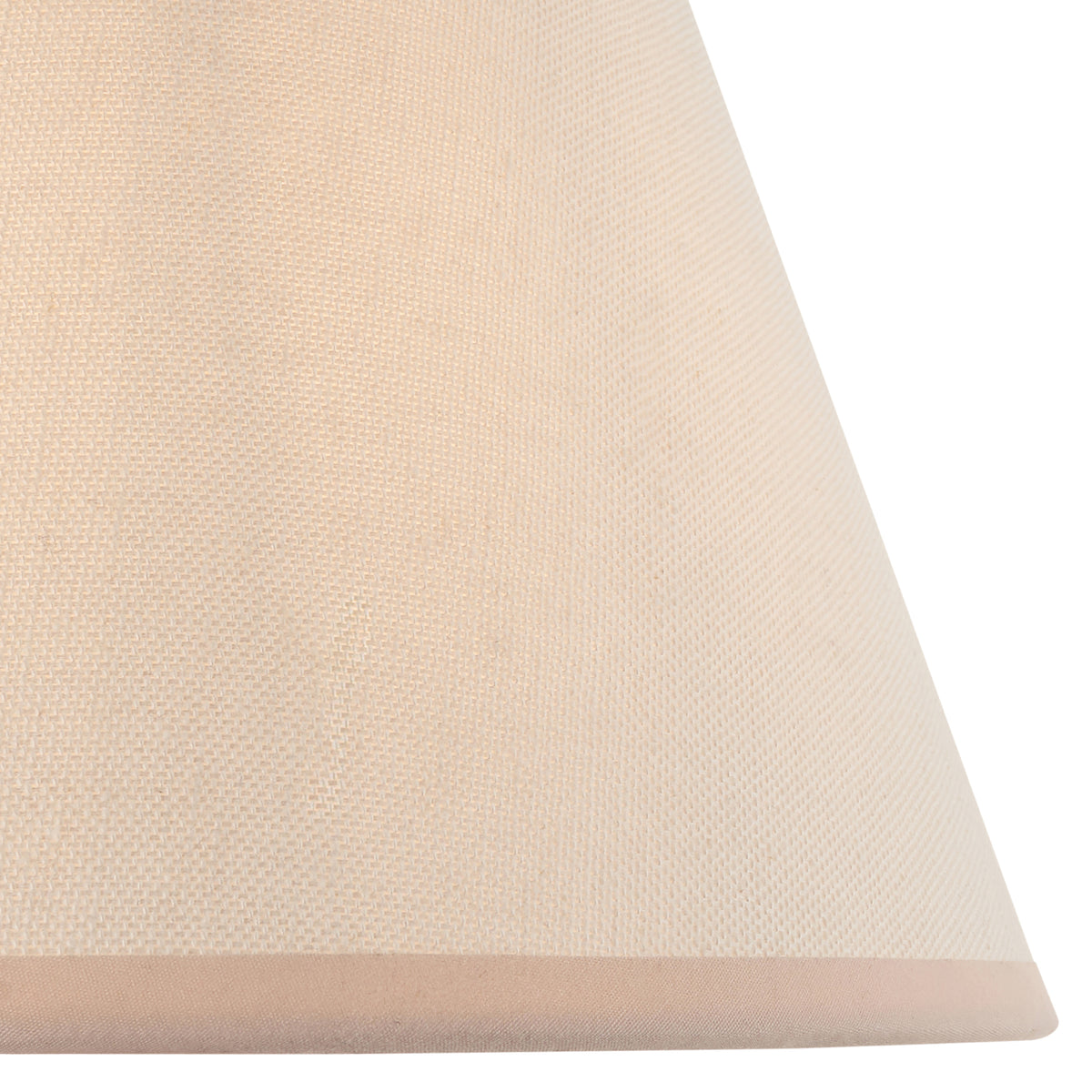 Myrtle Table Lamp in Marlin Blue with Vintage & Almond White 25cm Ivy Shade