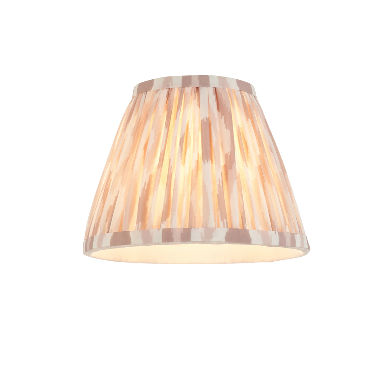 Lille Twin Light Linear Pendant in Matt Black with Natural 16cm Ikat Shades