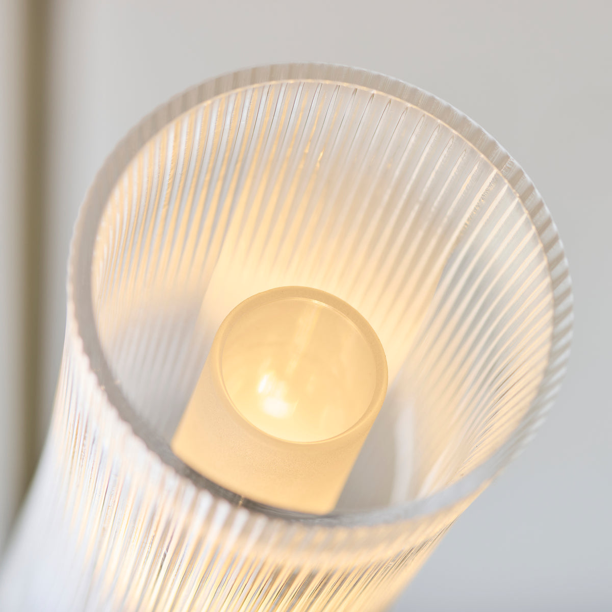 Avelyn Five Arm Semi Flush Ceiling Light in Antique Brass & Frosted Glass Diffusers