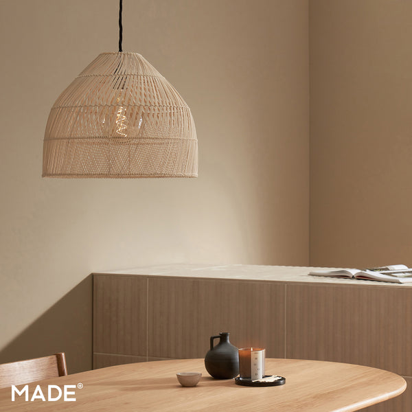 Java Small Natural Rattan Shade