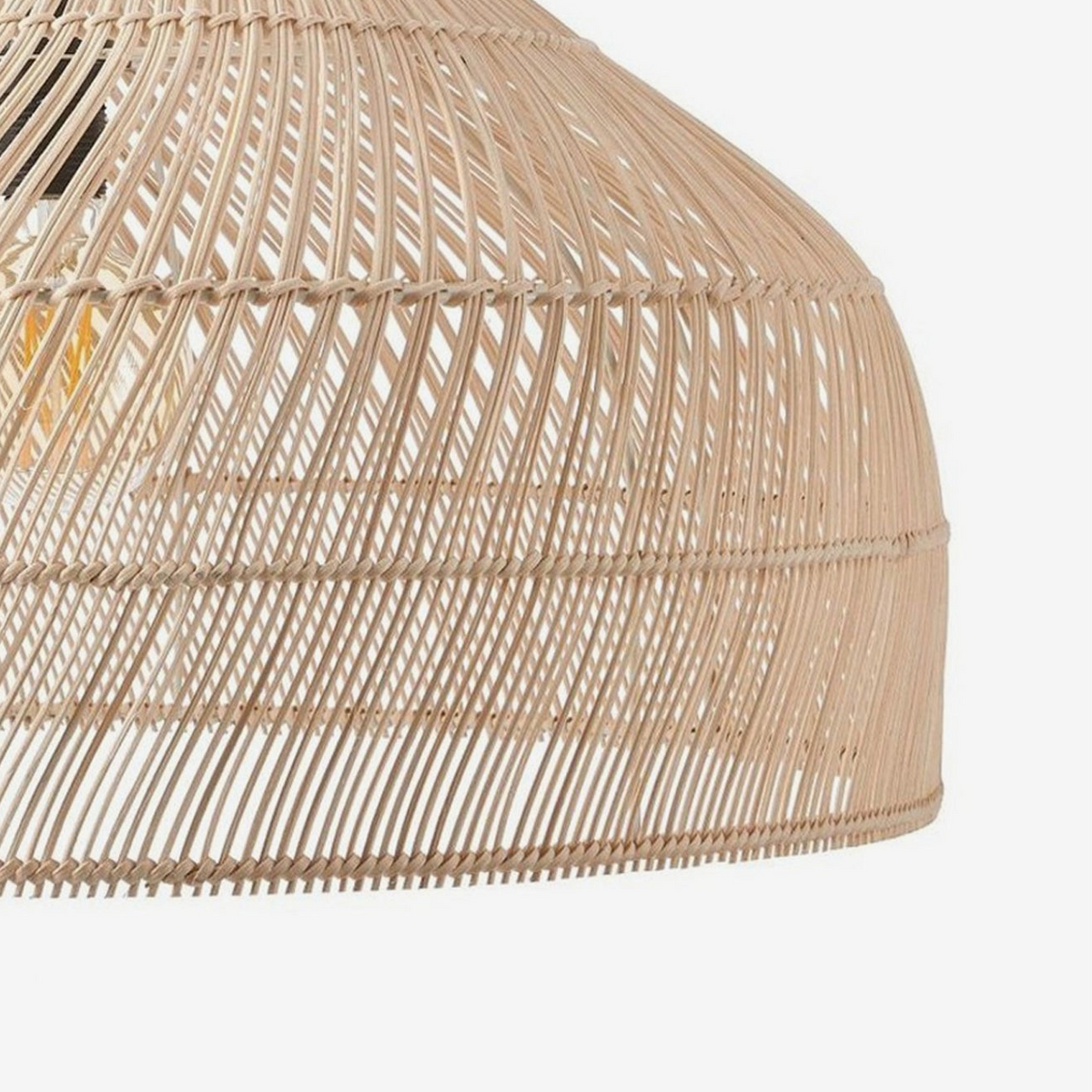 Java Large Natural Rattan Shade