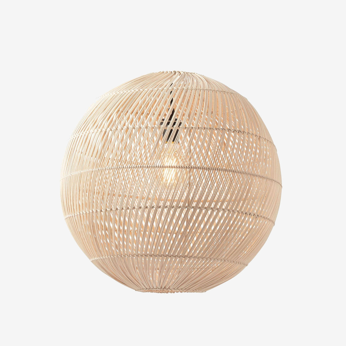 Java Round Natural Rattan Shade