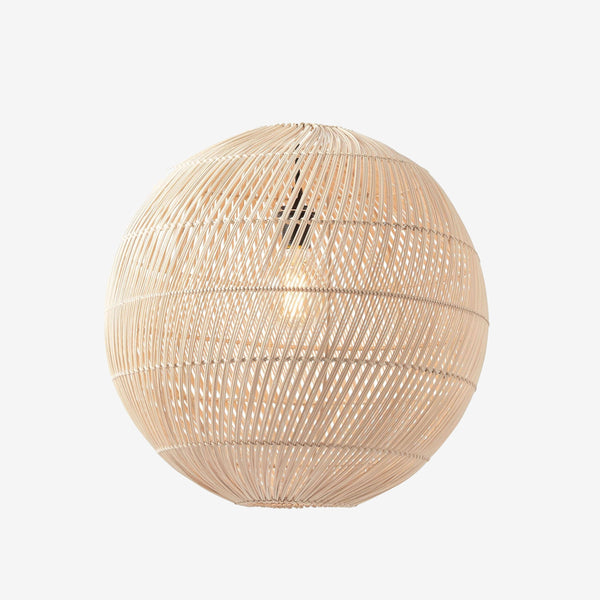 Java Round Natural Rattan Shade