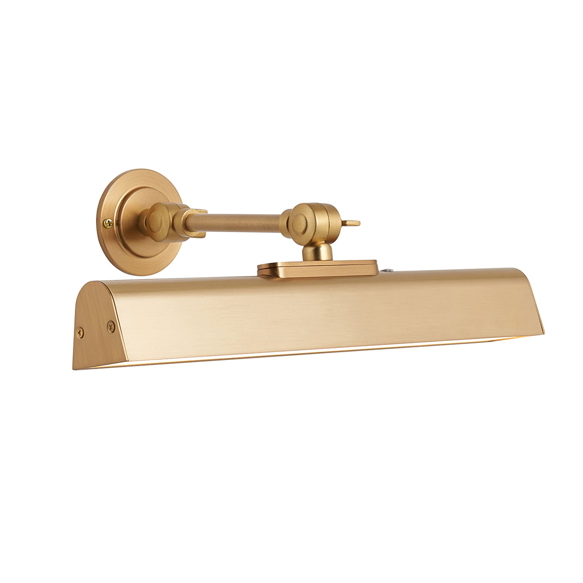 Dalyan Rechargeable and Dimmable Picture Light in Warm Brass