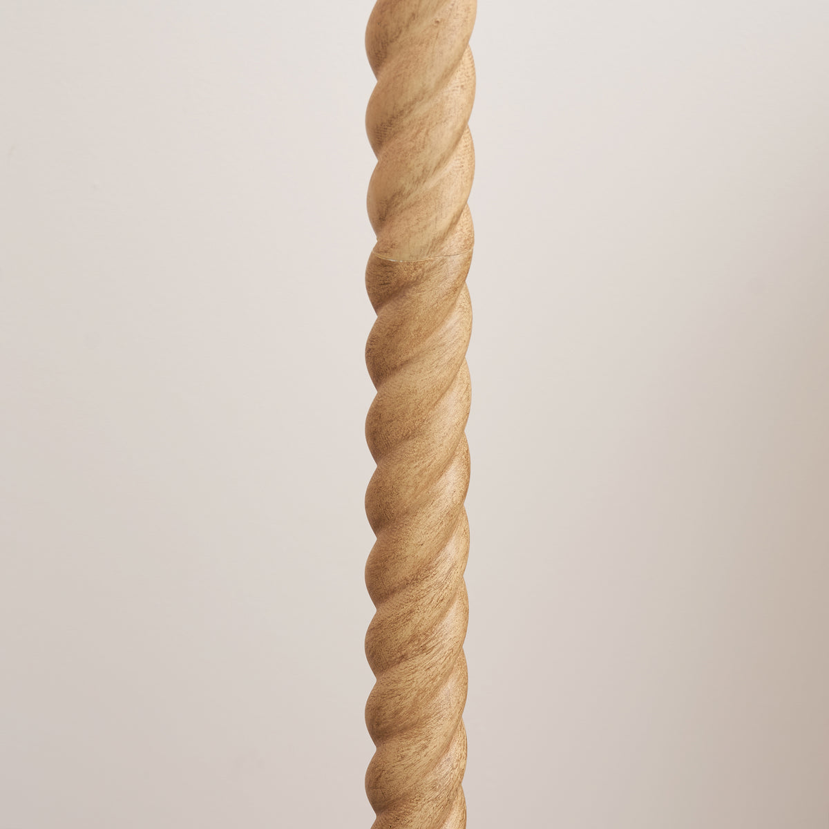 Twist Floor Lamp with Cotswold Green 40cm Zigzag Shade
