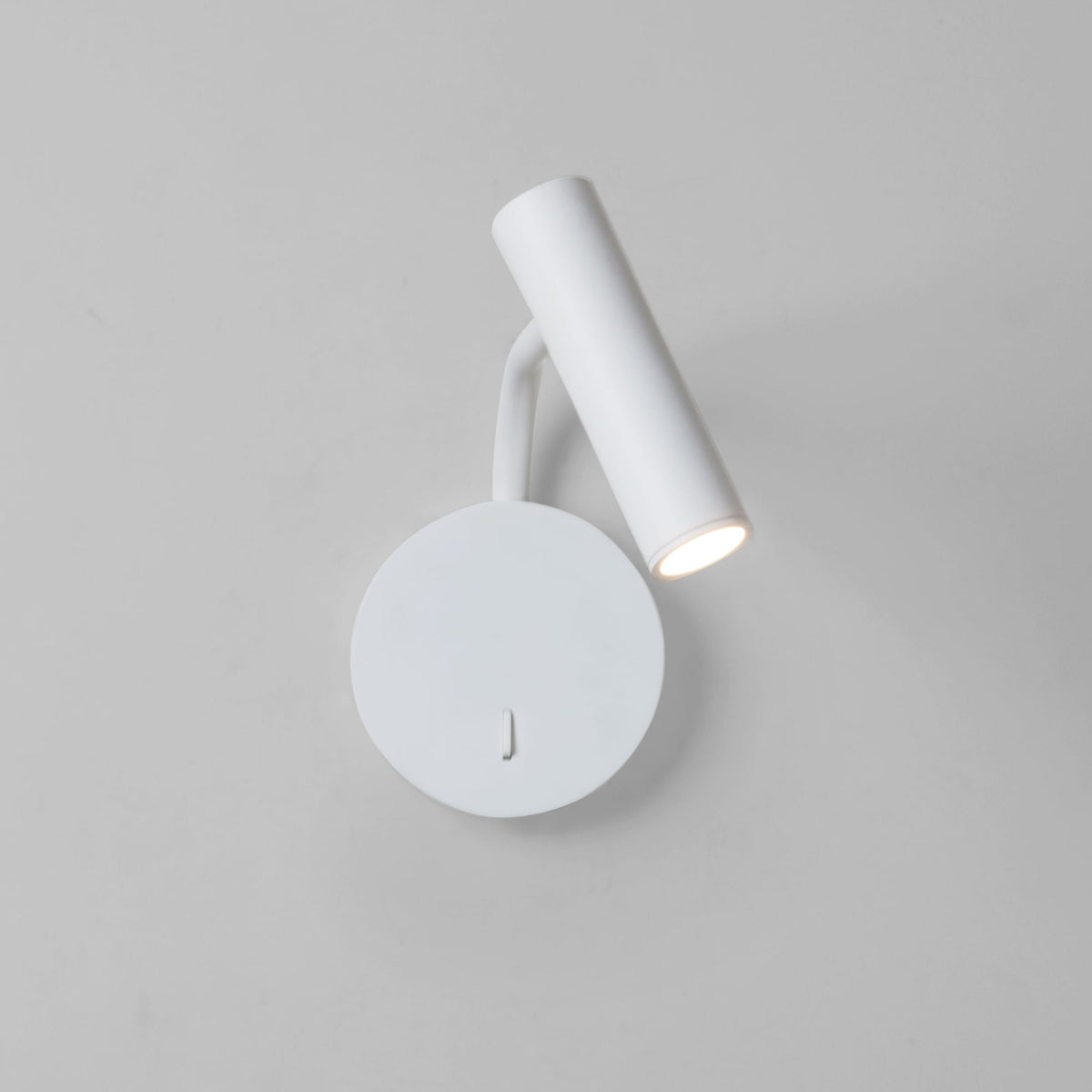 Enna Wall LED Matt White Reading Wall Light