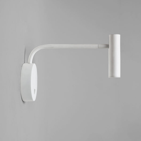 Enna Wall LED Matt White Reading Wall Light