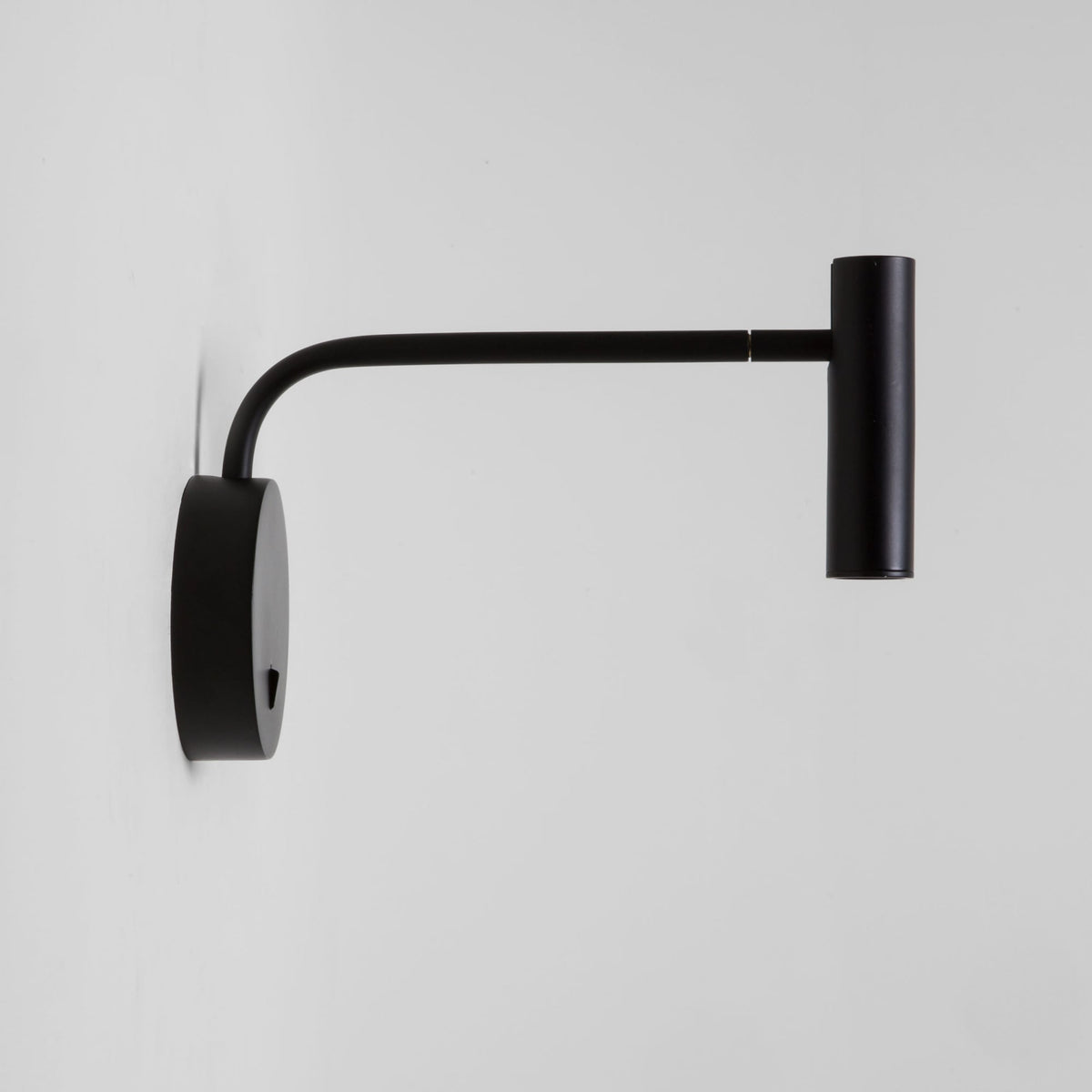 Enna Wall LED Matt Black Reading Wall Light
