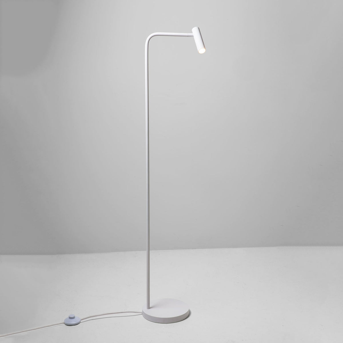 Enna LED Floor Lamp in Matt White