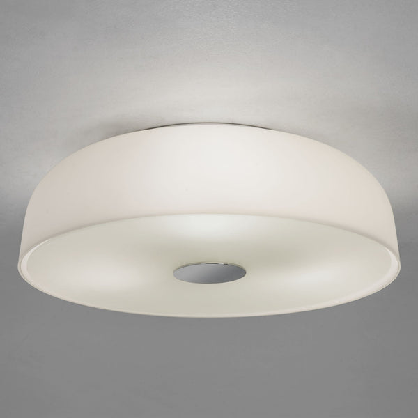 Syros 350 Opal Glass IP44 Bathroom Ceiling Light