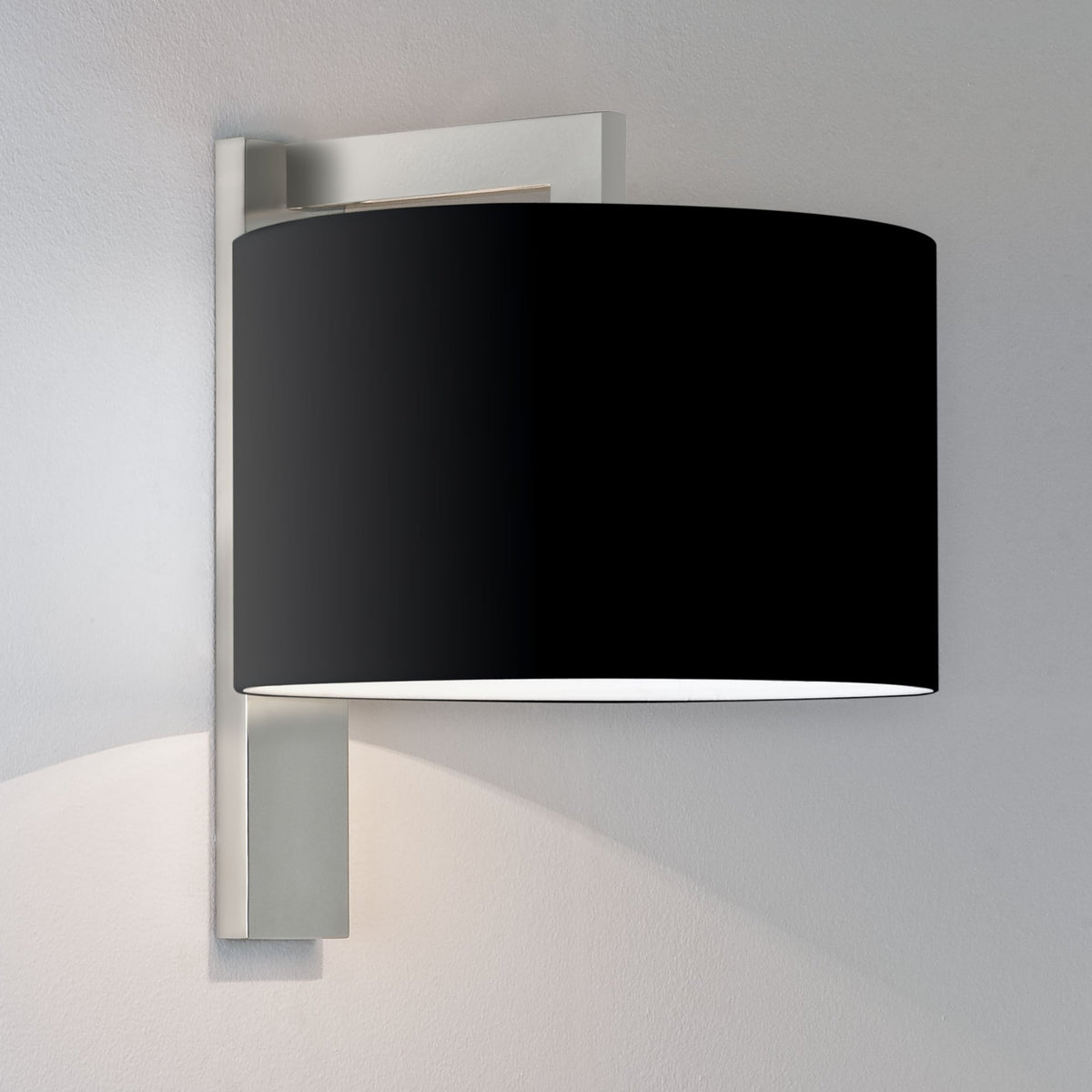 Ravello Wall Light in Matt Nickel