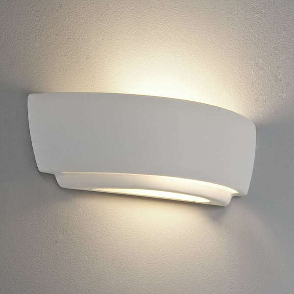 Kyo White Ceramic Wall Light