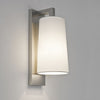 Lago 280 IP44 Wall Light in Matt Nickel
