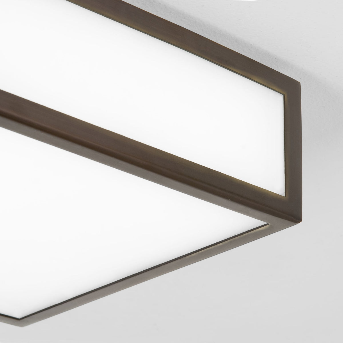 Mashiko 200 IP44 Ceiling Light in Bronze