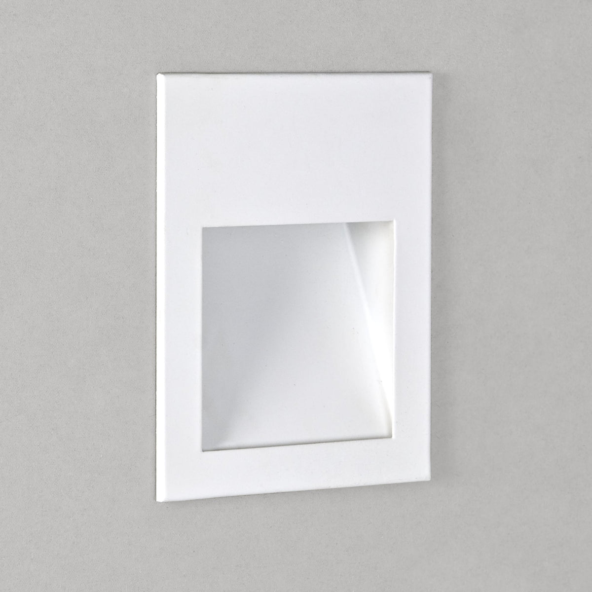 Borgo 90 White 3000K LED Recessed Wall or Plinth Light