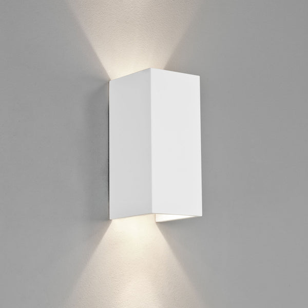 Parma 210 White Plaster Wall Light