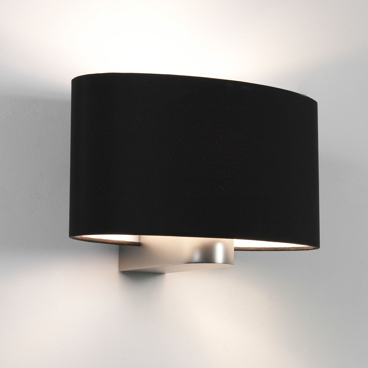 Napoli Wall Light in Matt Nickel