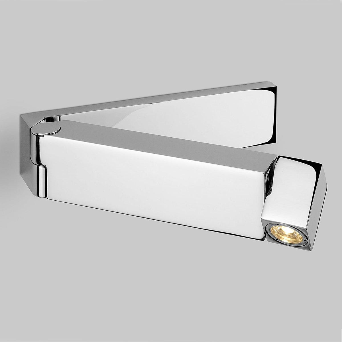 Tosca Switched LED Reading Wall Light in Polished Chrome