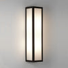 Salerno E14 IP44 Exterior Wall Light in Textured Black