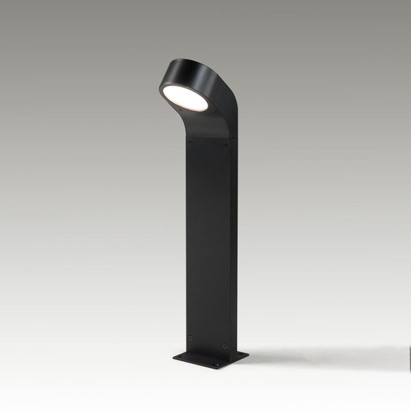 GX53 Soprano Exterior Bollard in Black