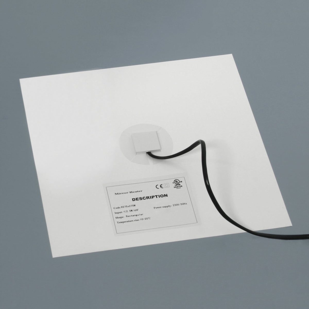 Heated De-Mister Pad 400 for Mirrors