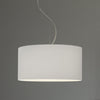 Drum 500 Fabric Pendant Shade in White