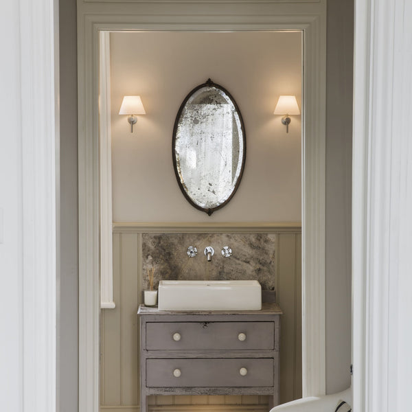 Roma IP44 Bathroom Wall Light Polished Chrome