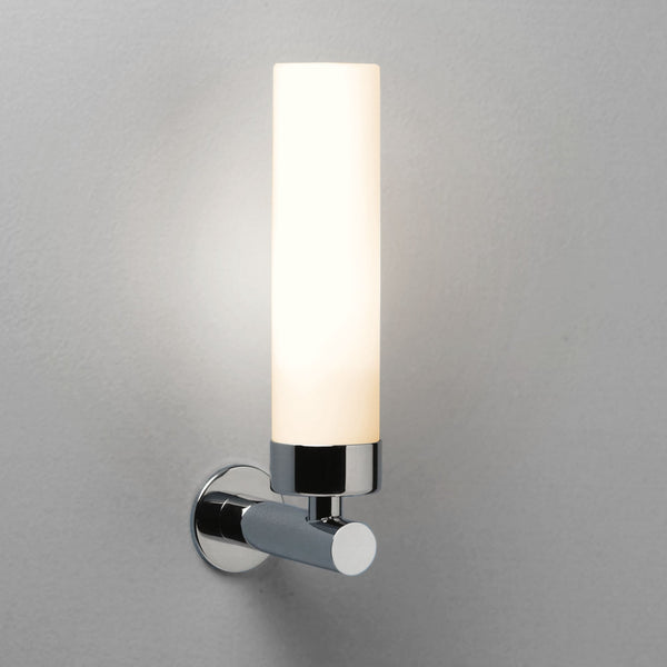Tube IP44 Bathroom Light in Polished Chrome