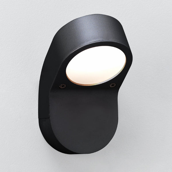 Soprano GX53 IP44 Exterior Wall Light in Black
