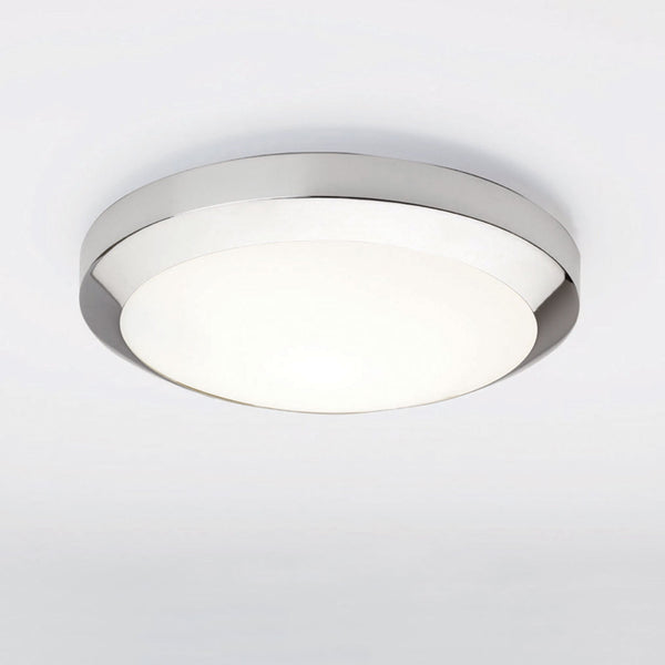 Dakota 300 IP44 Polished Chrome Ceiling Light