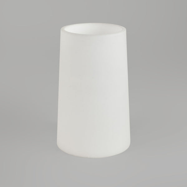 Cone 195 Glass Shade in Opal White