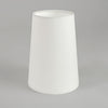 Cone 195 White Fabric Shade