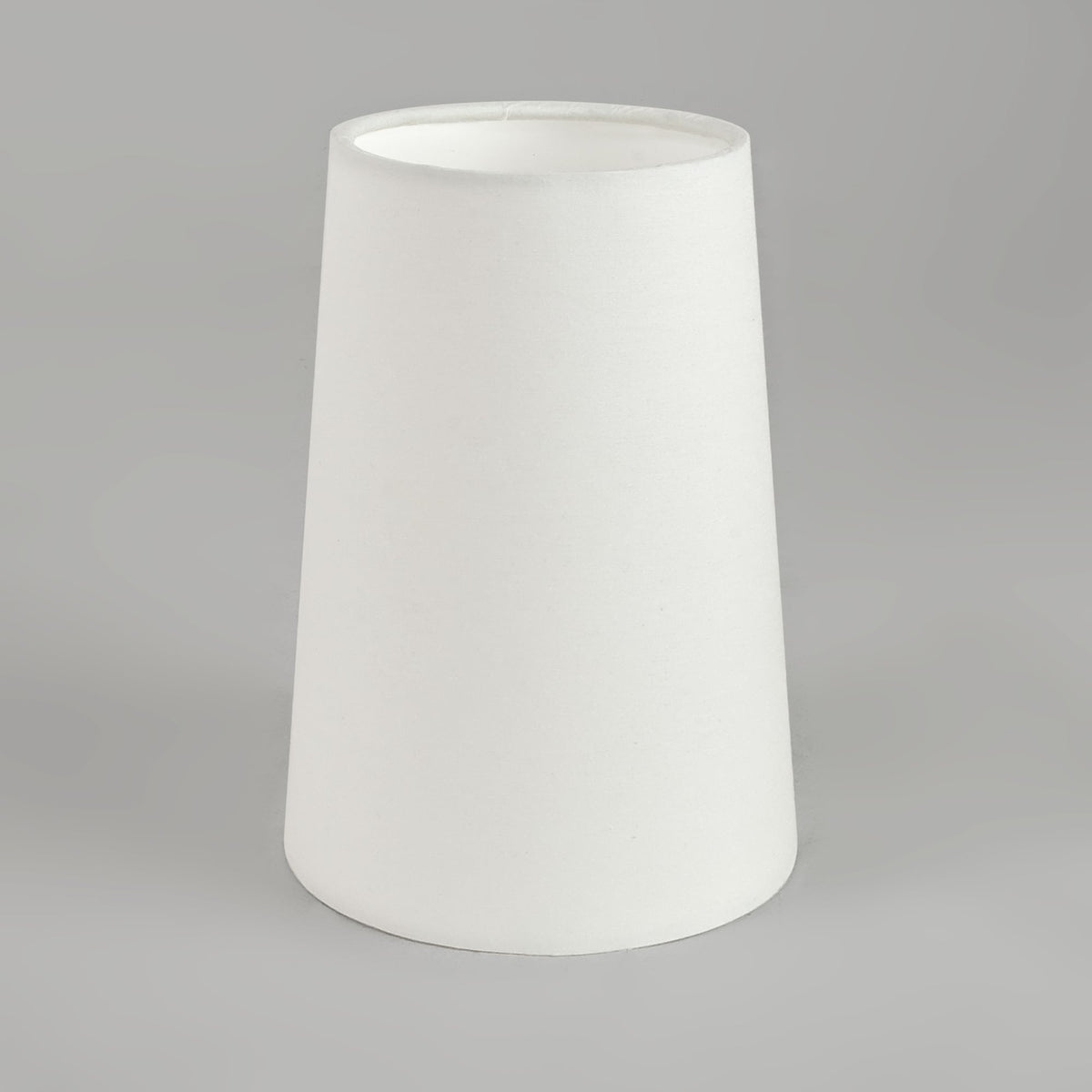 Cone 195 White Fabric Shade