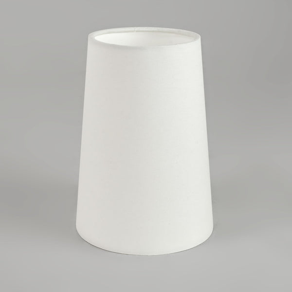 Cone 195 White Fabric Shade