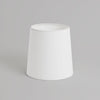 Cone 160 White Fabric Shade with a 160mm Diameter