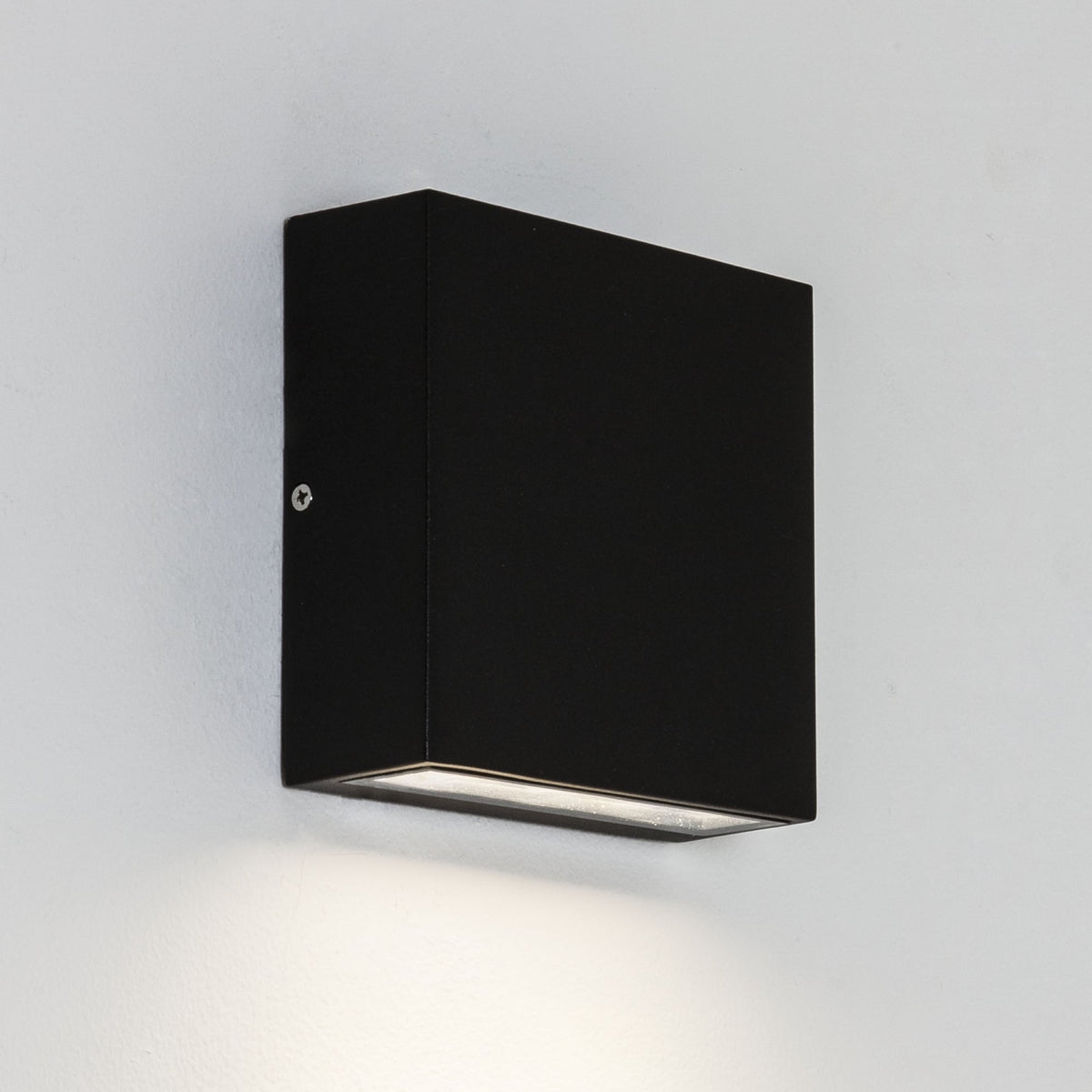 Elis LED Single IP54 Exterior Wall Light in Black