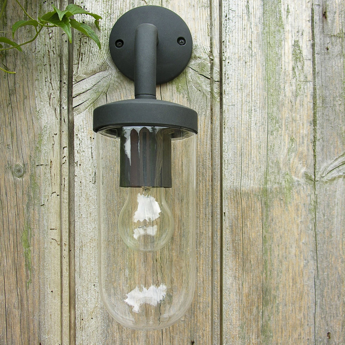 Tressino S Exterior IP44 Wall Light in Black