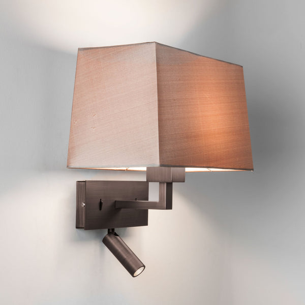 Park Lane Reader Wall Light in Bronze