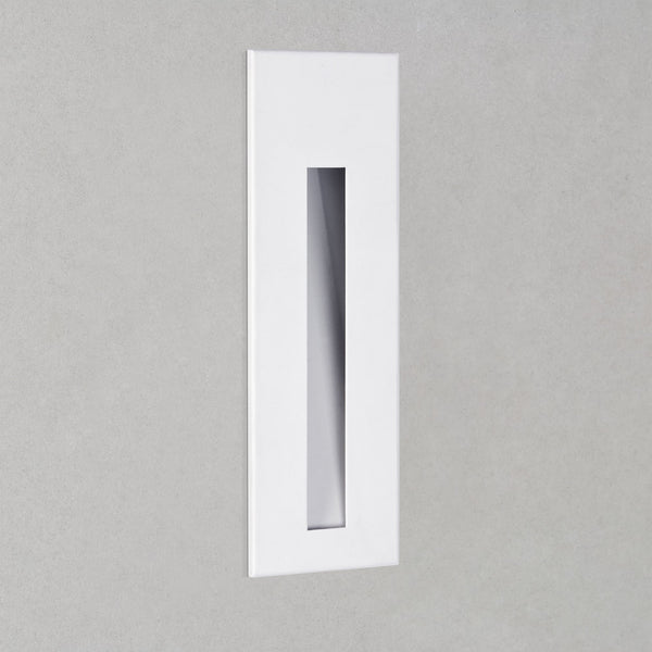 Borgo 55 LED 2700K White Recessed Wall Light