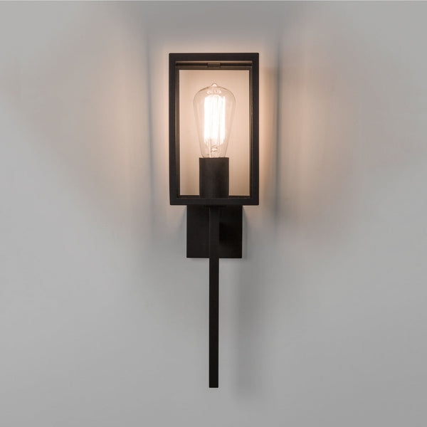 Coach 130 Exterior Wall Light in Black