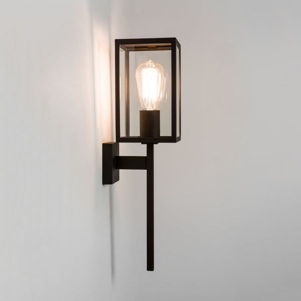Coach 130 Exterior Wall Light in Black