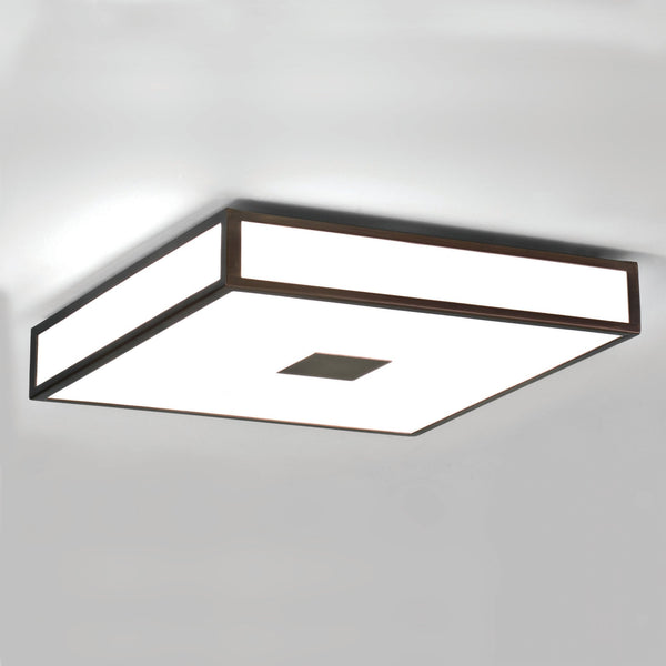 Mashiko 400 IP44 Ceiling Light in Bronze