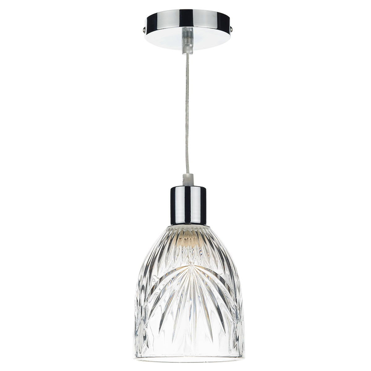 Motif Easy Fit Pendant Shade in Decorative Glass