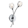 Seattle Double Wall Light in Polished Chrome