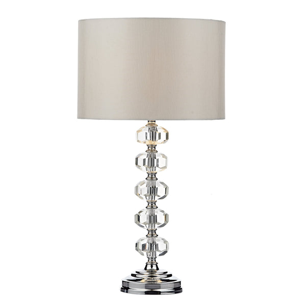 Oleana Table Light in Polished Chrome